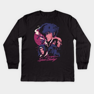 Space Cowboys - Anime Kids Long Sleeve T-Shirt